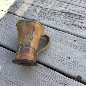 D Rossi Hand made Pottery Coffee Mug And Restaurant Style Spoon Rest